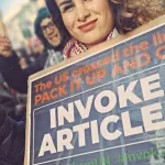 Photograph of a campaign demonstration or placard