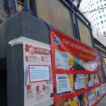 Photograph of a campaign demonstration or placard